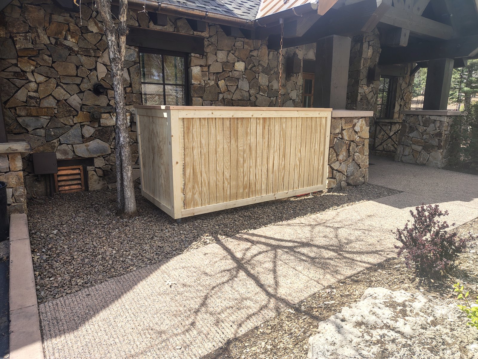Completed landscaping project 3
