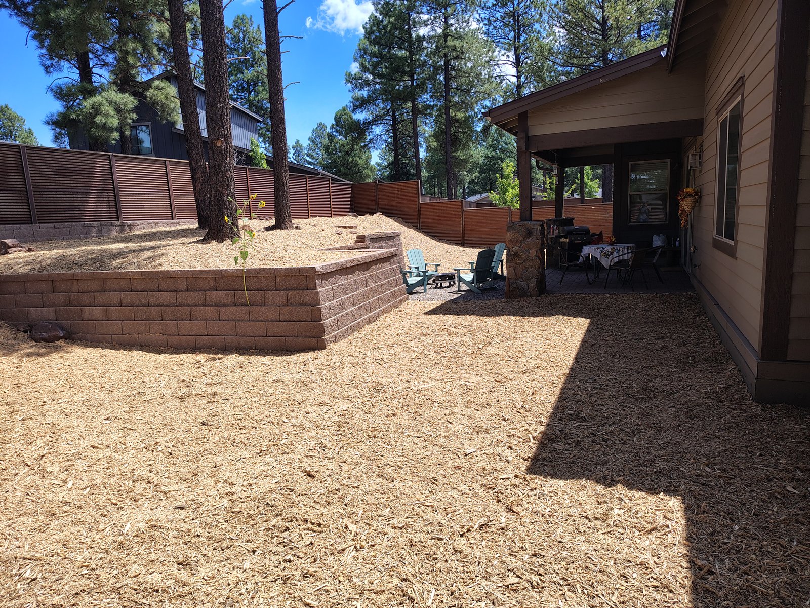 Completed landscaping project 6